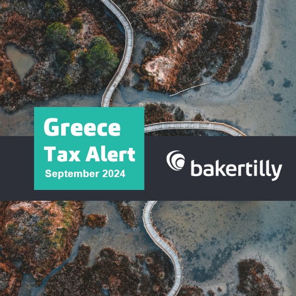 Tax update Greece