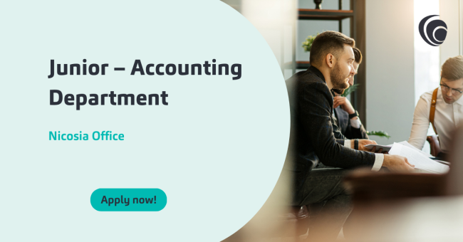 Junior &ndash; Accounting Department